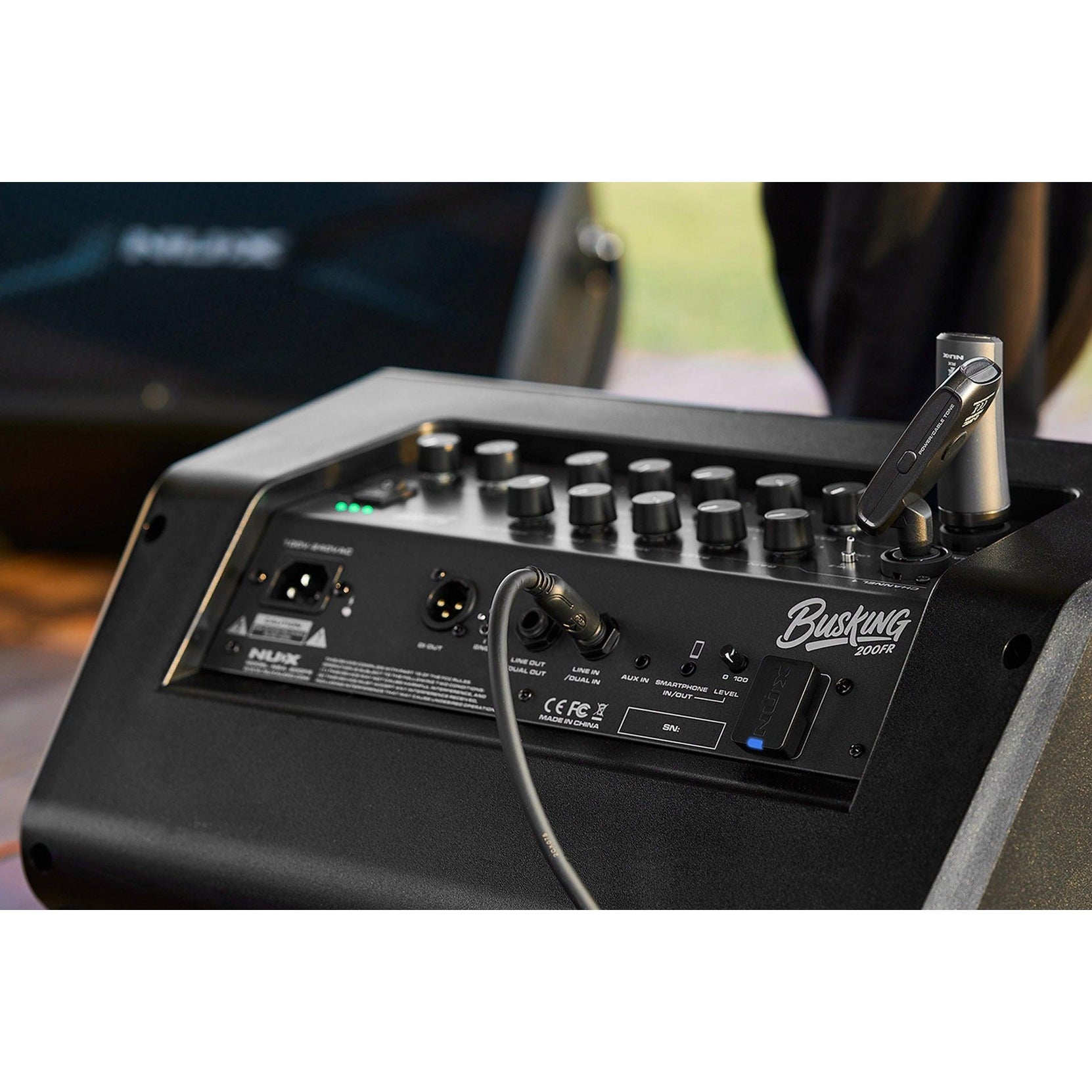 Amplifier Đa Năng Nux Busking NBA-200FR-Mai Nguyên Music