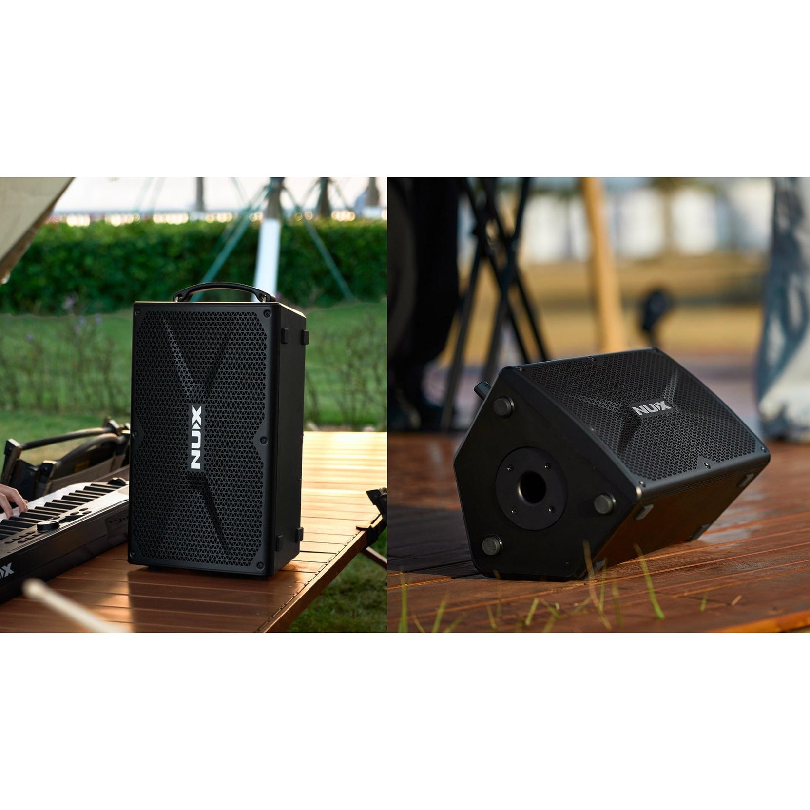 Amplifier Đa Năng Nux Busking NBA-200FR-Mai Nguyên Music