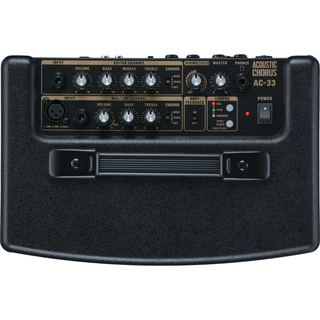 Amplifier Guitar Acoustic Roland AC-33 - Combo-Mai Nguyên Music