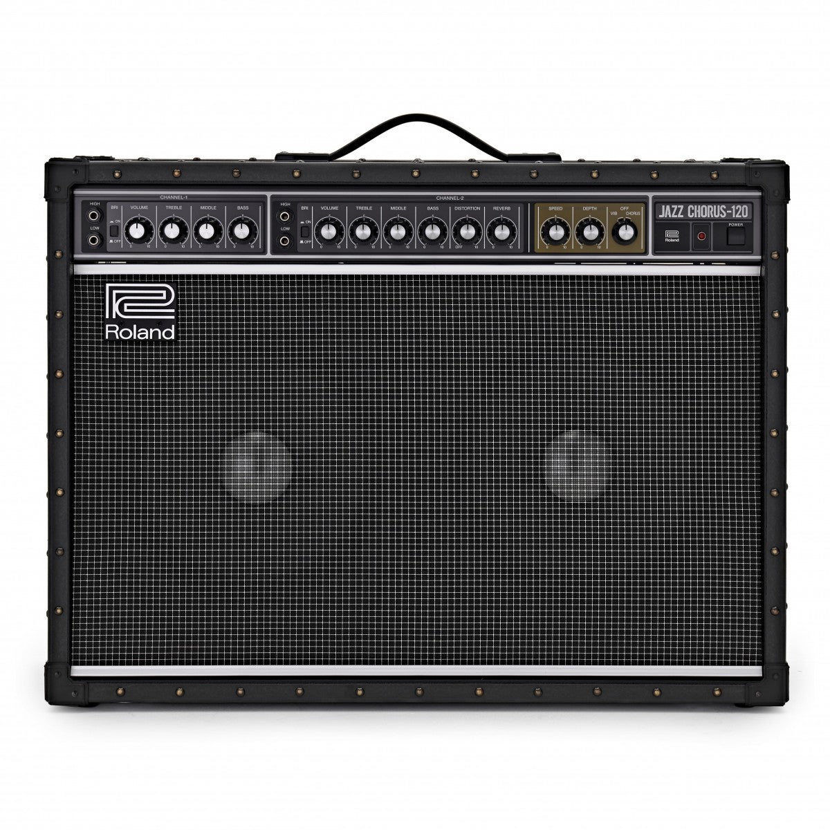 Amplifier Guitar Bass Combo Roland JC-120-Mai Nguyên Music