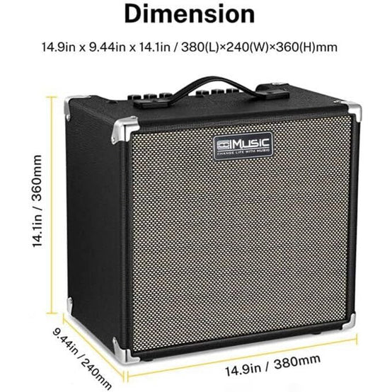 Amplifier Guitar Bass Coolmusic TS-112 35-watt-Mai Nguyên Music