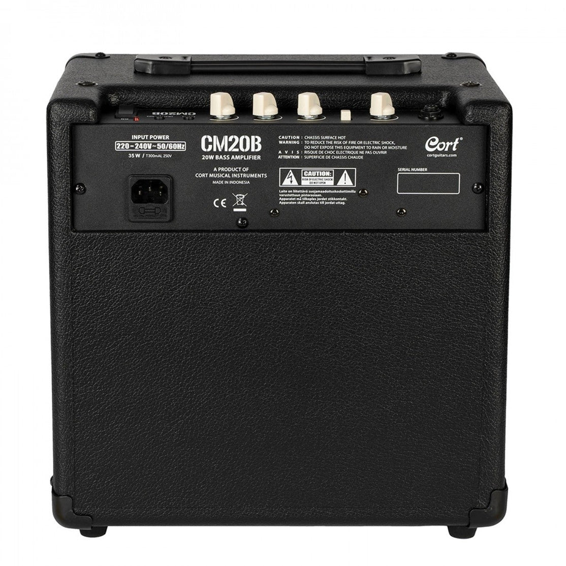 Amplifier Guitar Bass Cort CM20B 20-Watts-Mai Nguyên Music