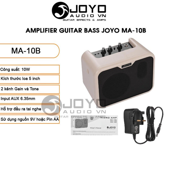 Amplifier Guitar Bass JOYO MA-10B Mini-Mai Nguyên Music