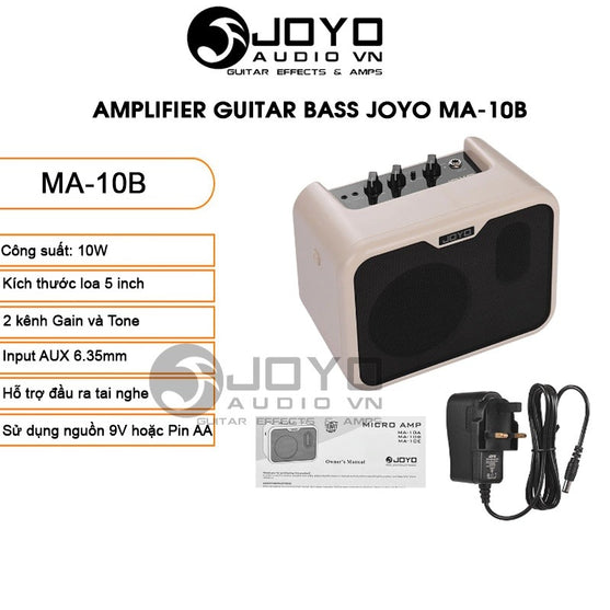 Amplifier Guitar Bass JOYO MA-10B Mini-Mai Nguyên Music