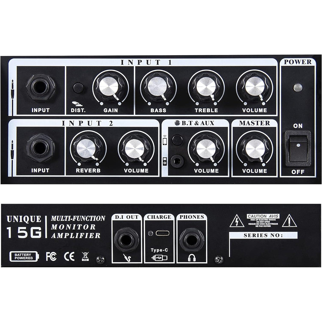 Amplifier Guitar Coolmusic Unique-15G - Combo-Mai Nguyên Music