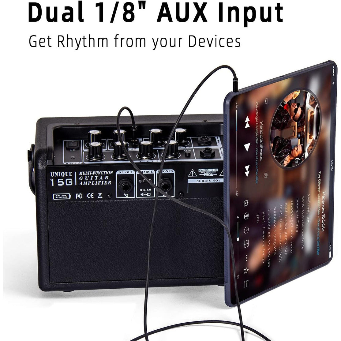 Amplifier Guitar Coolmusic Unique-15G - Combo-Mai Nguyên Music