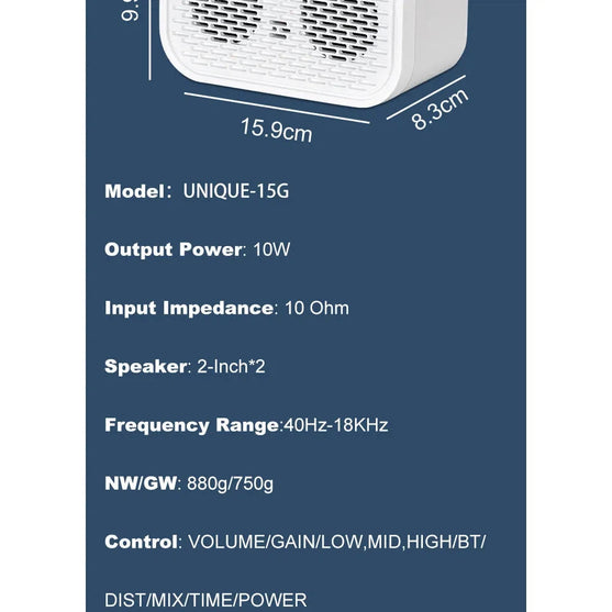 Amplifier Guitar Điện Coolmusic UNIQUE-MINI-Mai Nguyên Music