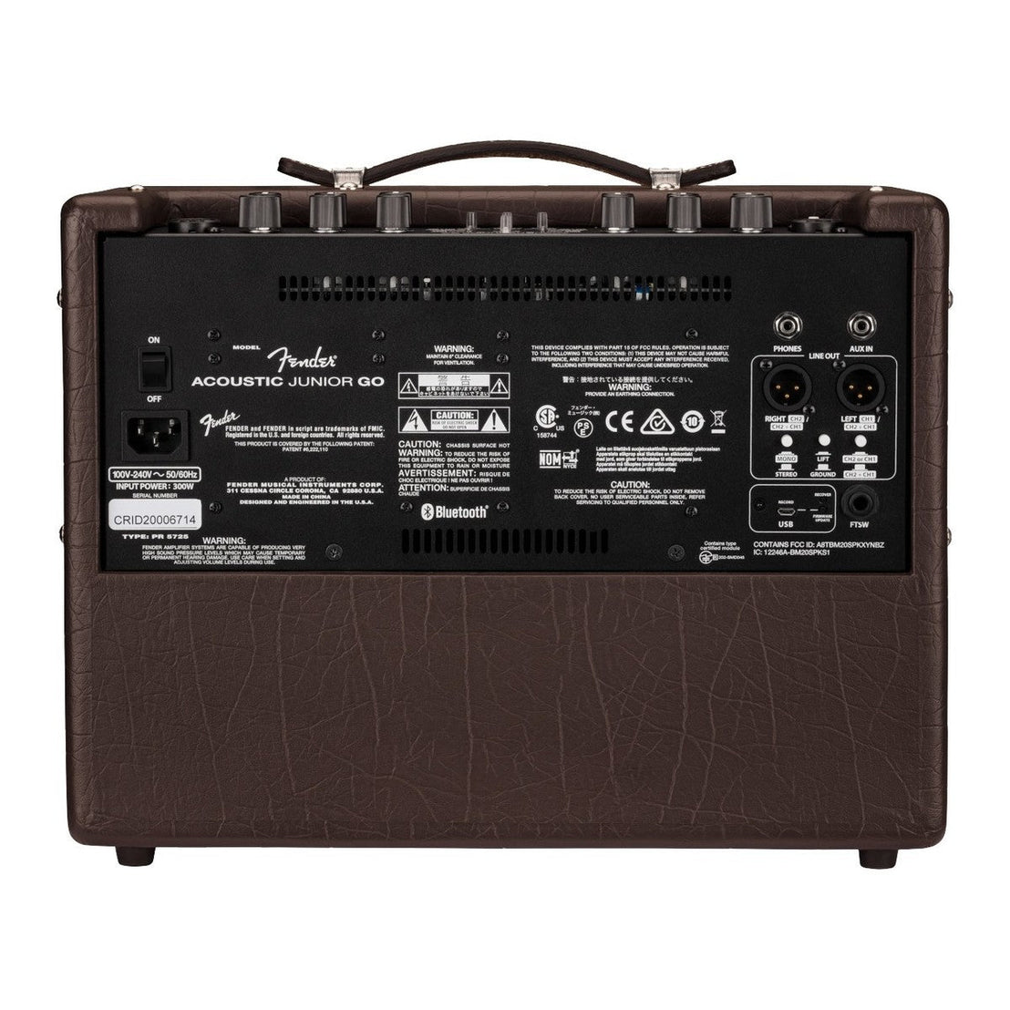 Amplifier Guitar Fender Acoustic Junior GO, 230V EU-Mai Nguyên Music