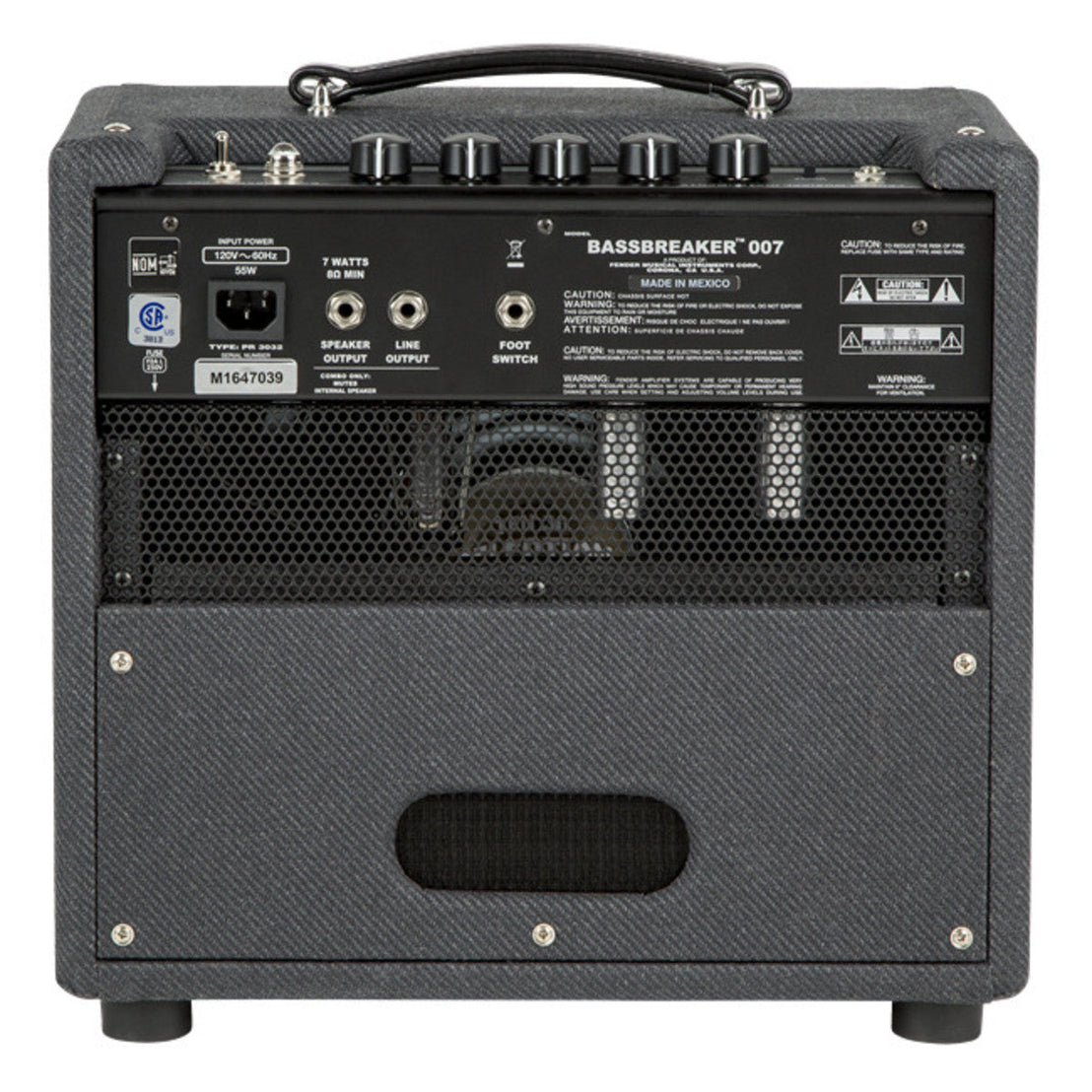 Amplifier Guitar Fender Bassbreaker 007, 230V EU - Combo-Mai Nguyên Music