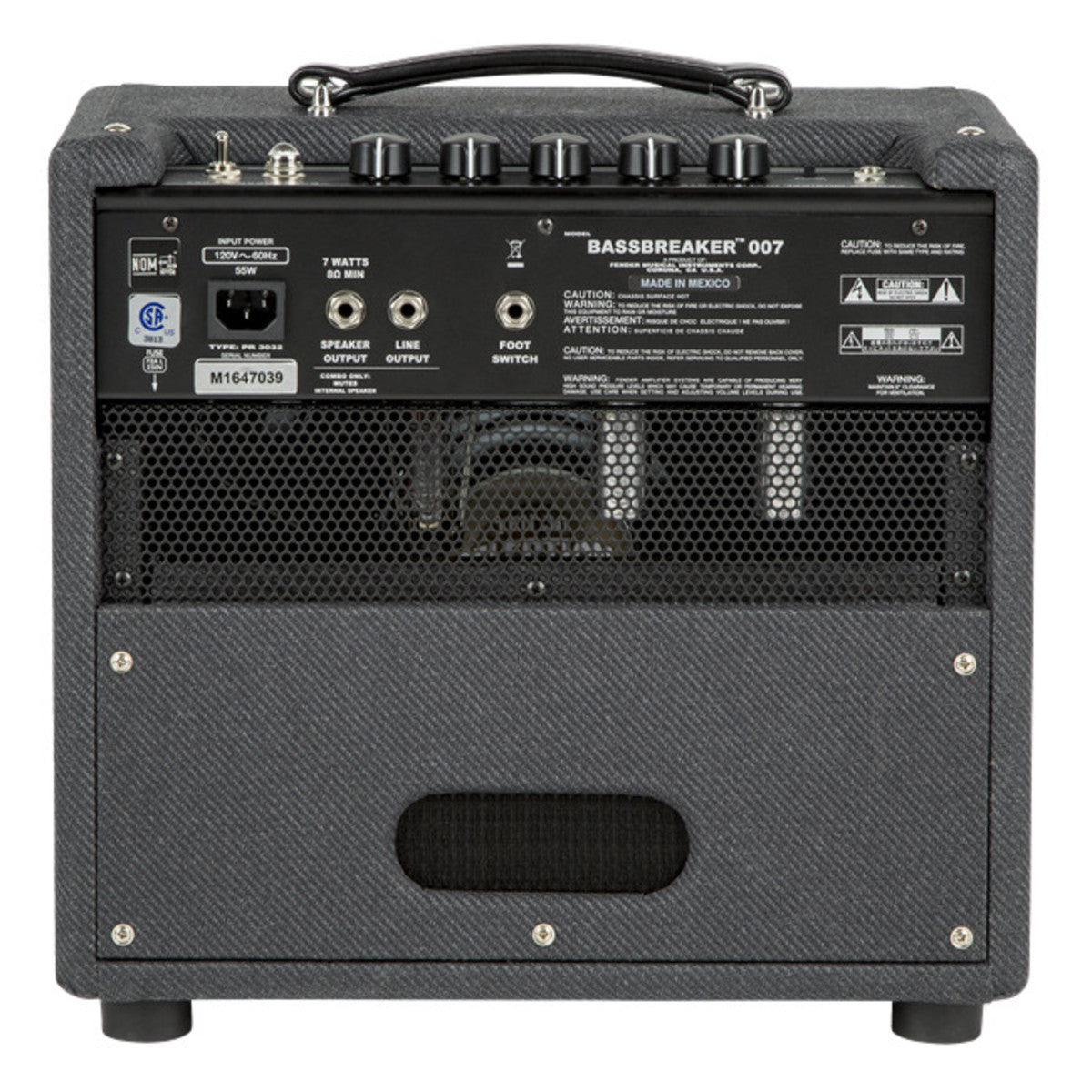 Amplifier Guitar Fender Bassbreaker 007, 230V UK - Combo-Mai Nguyên Music