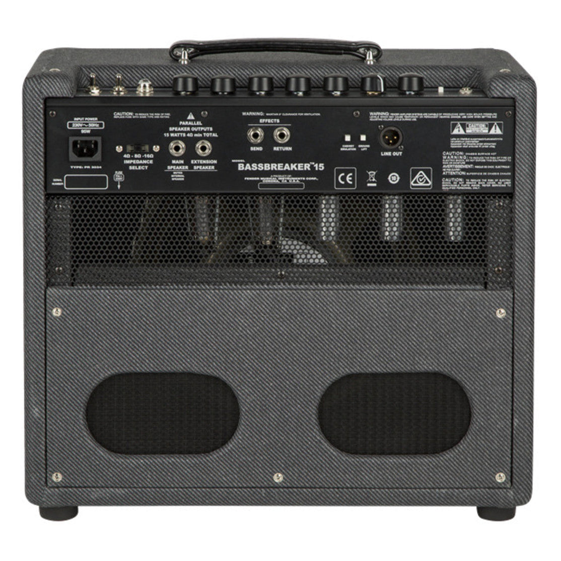 Amplifier Guitar Fender Bassbreaker 15, 230V UK - Combo-Mai Nguyên Music