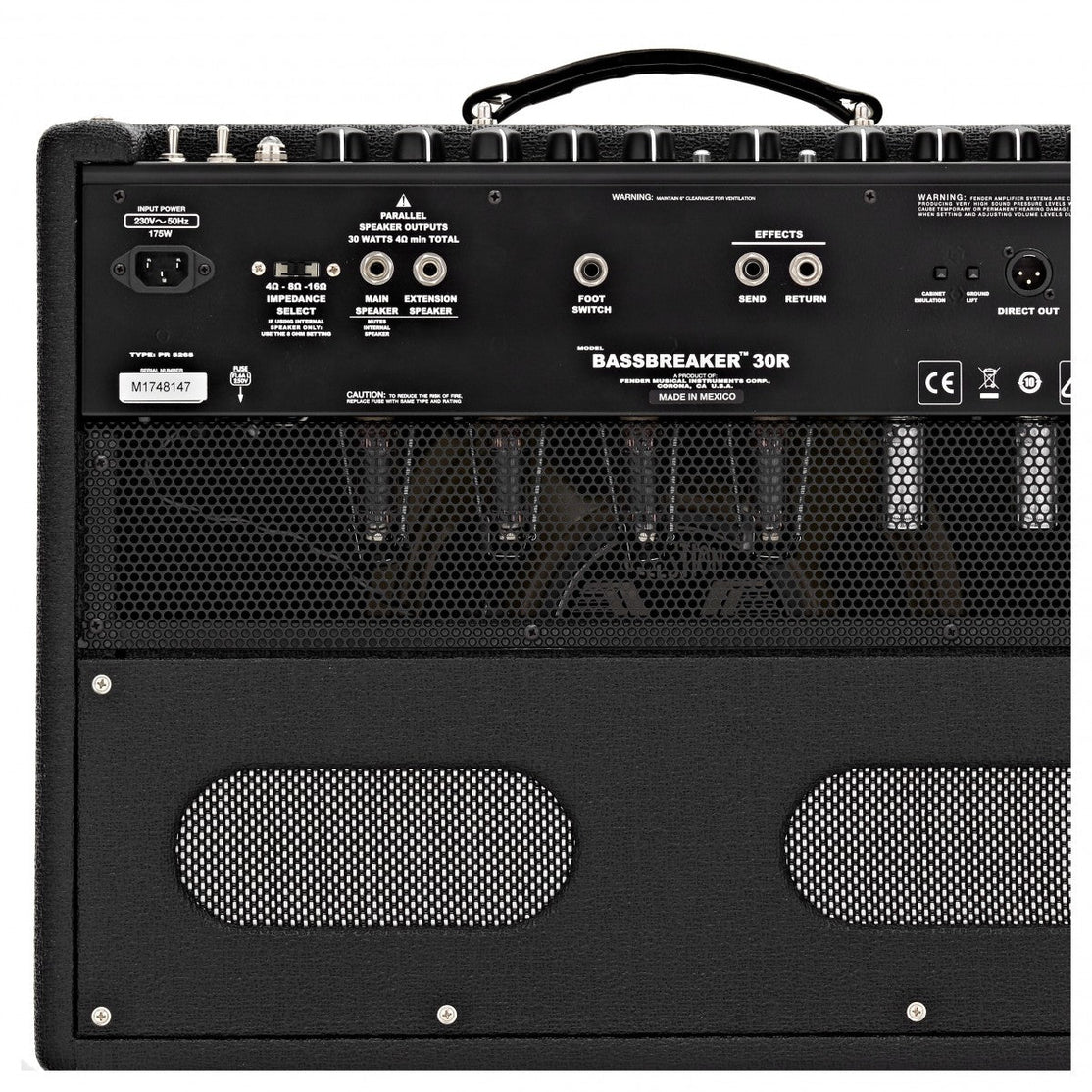 Amplifier Guitar Fender Bassbreaker 30R, 230V EU - Combo-Mai Nguyên Music