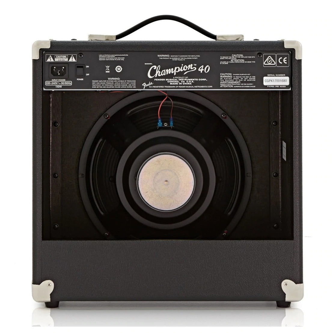 Amplifier Guitar Fender Champion 40, 230V UK - Combo-Mai Nguyên Music