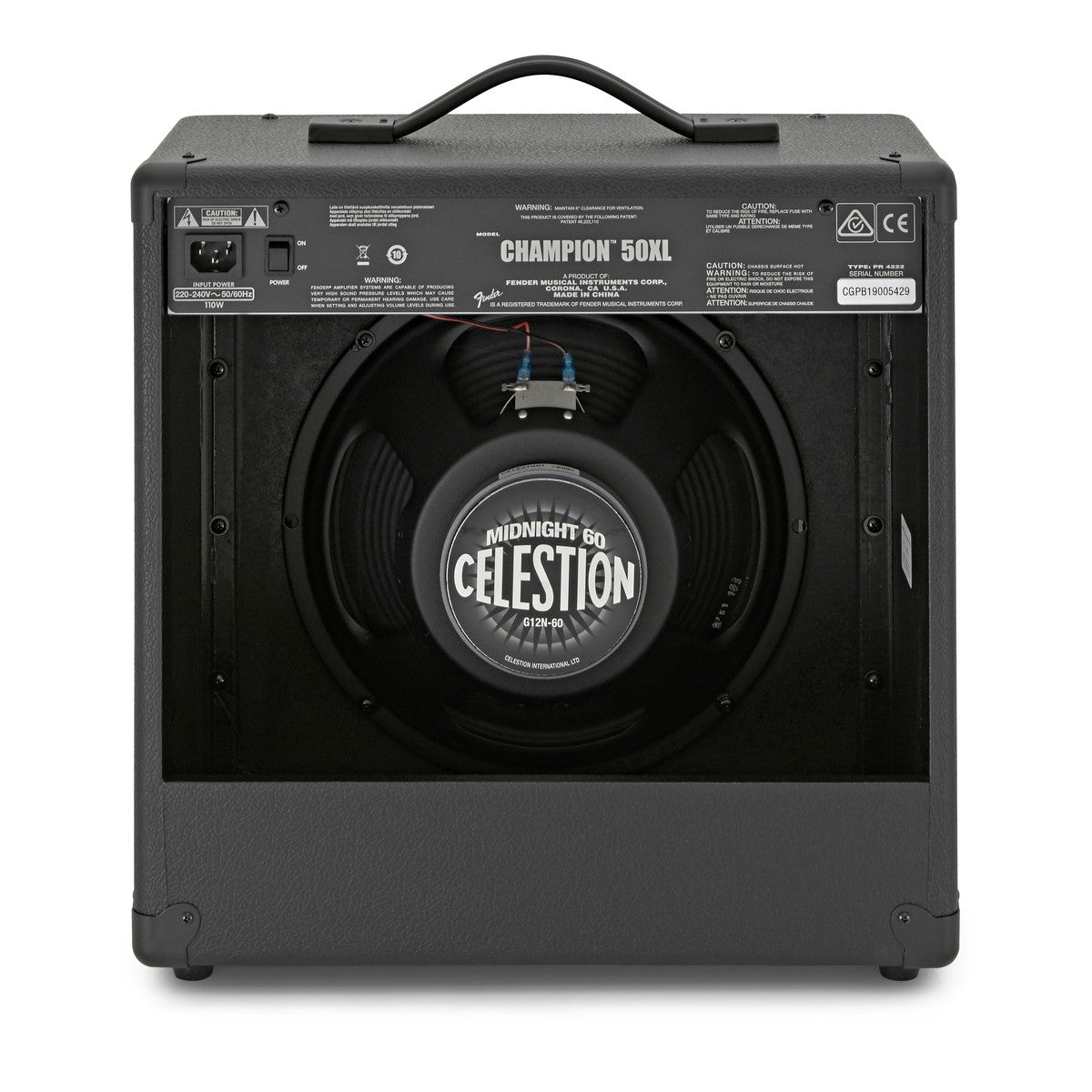 Amplifier Guitar Fender Champion 50XL, 230V EU - Combo-Mai Nguyên Music