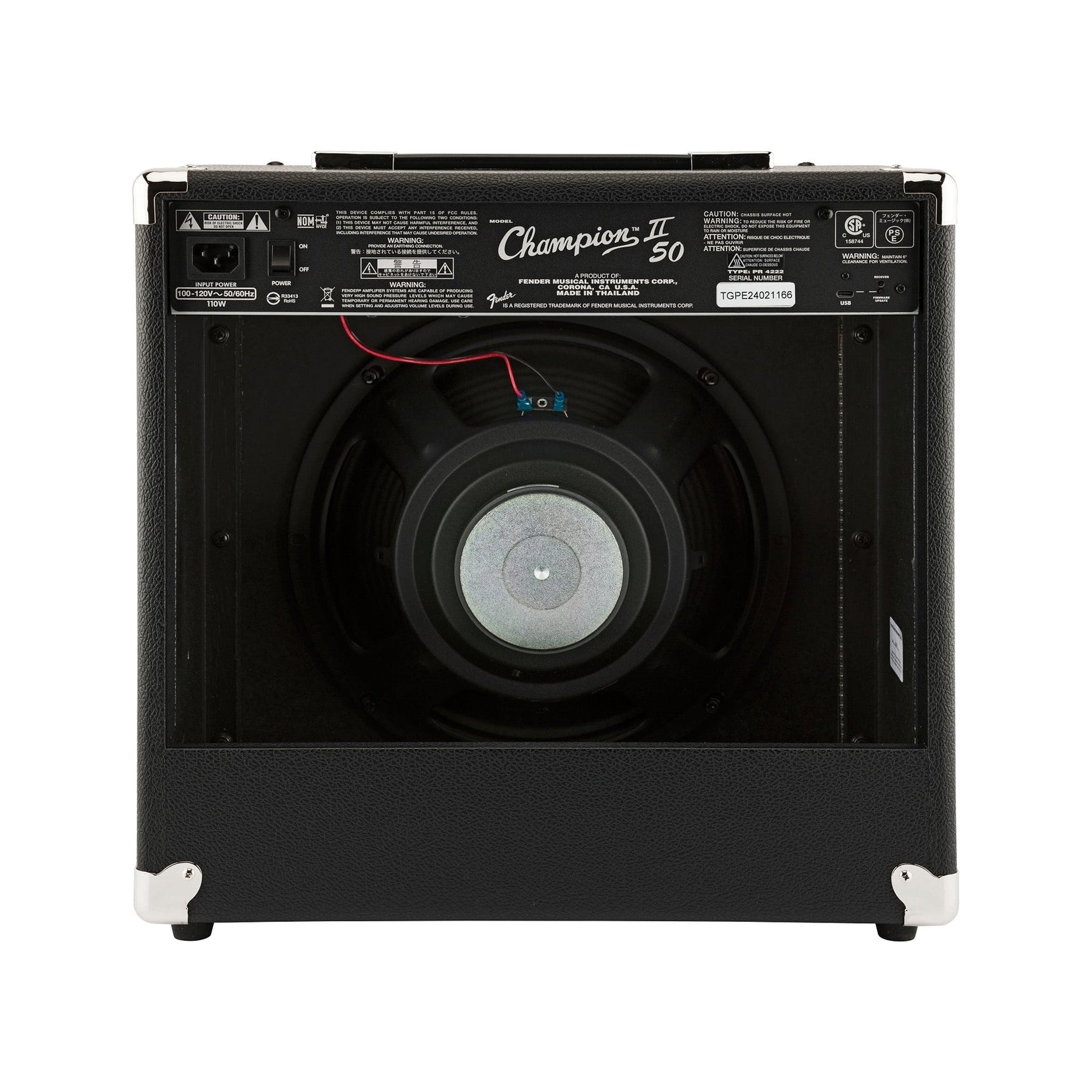 Amplifier Guitar Fender Champion II 50, Combo 50W-Mai Nguyên Music