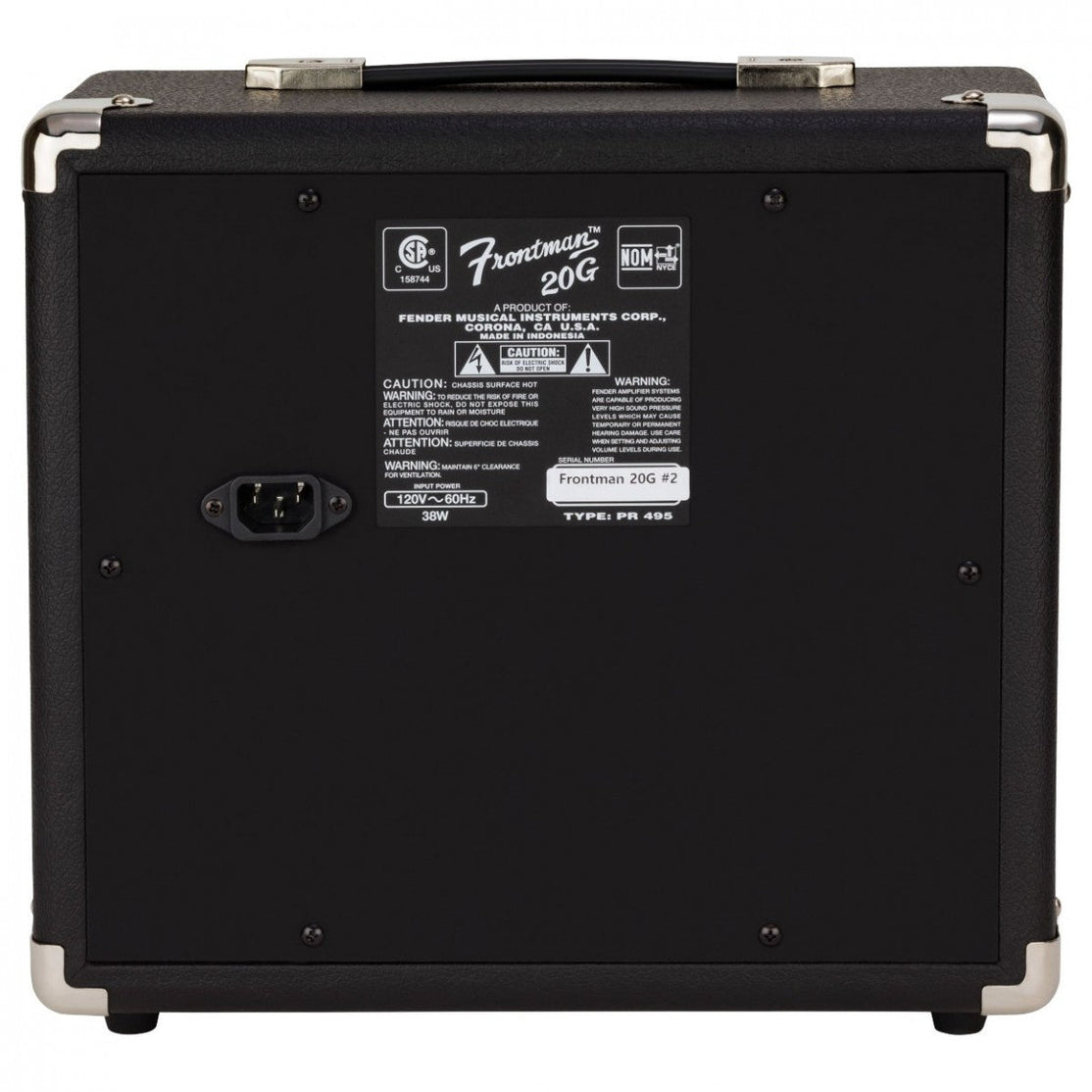 Amplifier Guitar Fender Frontman 20G - Combo-Mai Nguyên Music