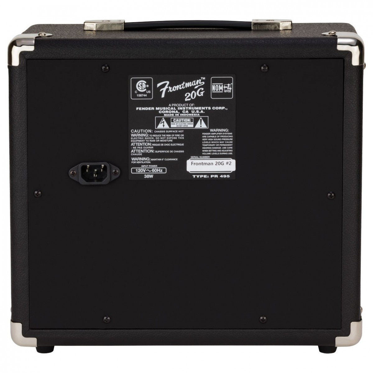 Amplifier Guitar Fender Frontman 20G - Combo-Mai Nguyên Music