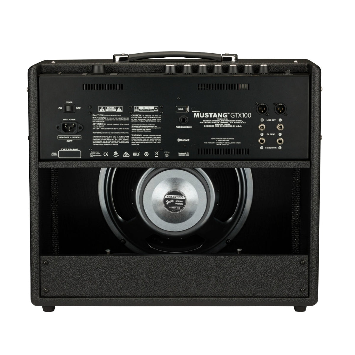 Amplifier Guitar Fender Mustang GTX100, 230V EU - Combo-Mai Nguyên Music