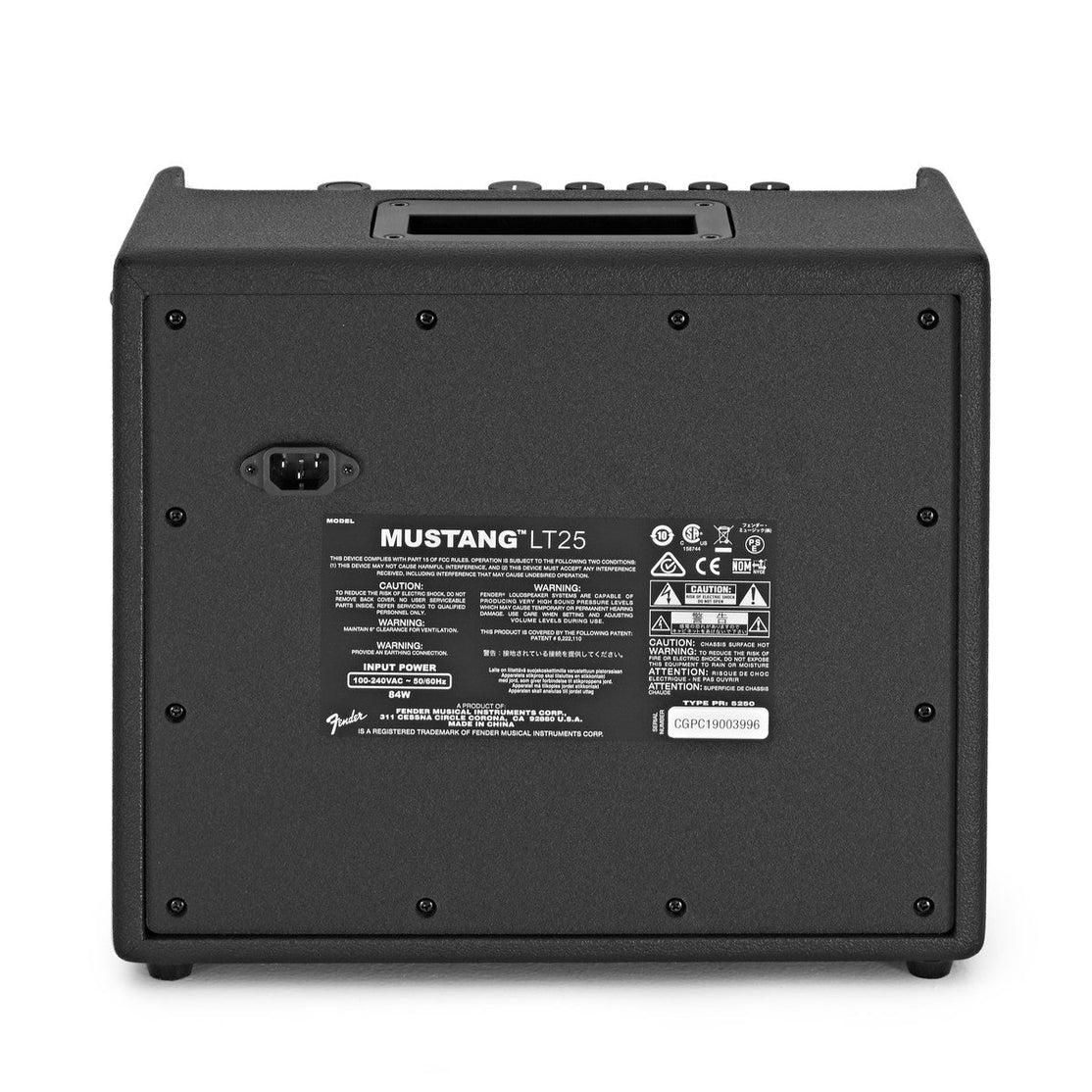 Amplifier Guitar Fender Mustang LT25, 230V EU - Combo-Mai Nguyên Music