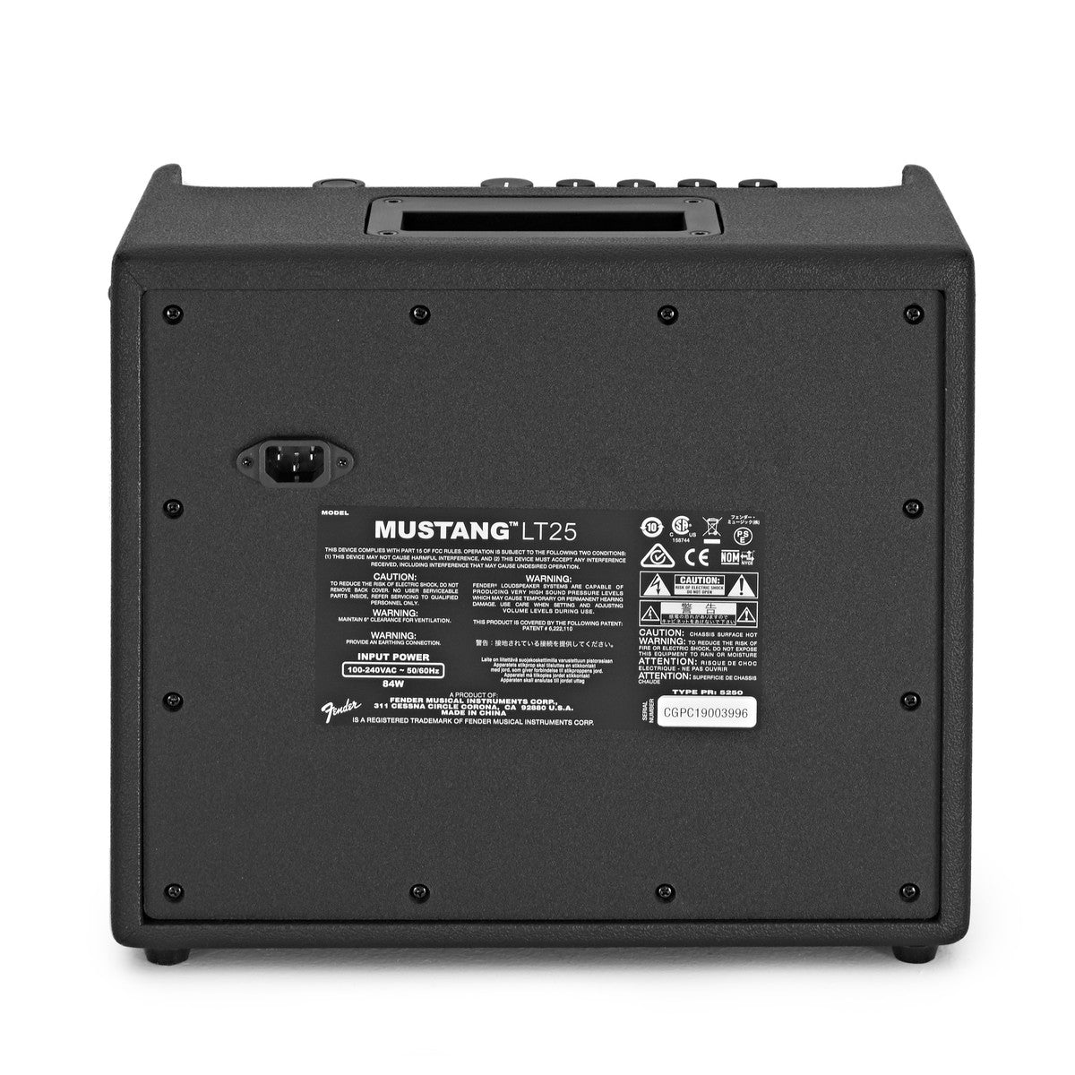 Amplifier Guitar Fender Mustang LT25, 230V UK - Combo-Mai Nguyên Music