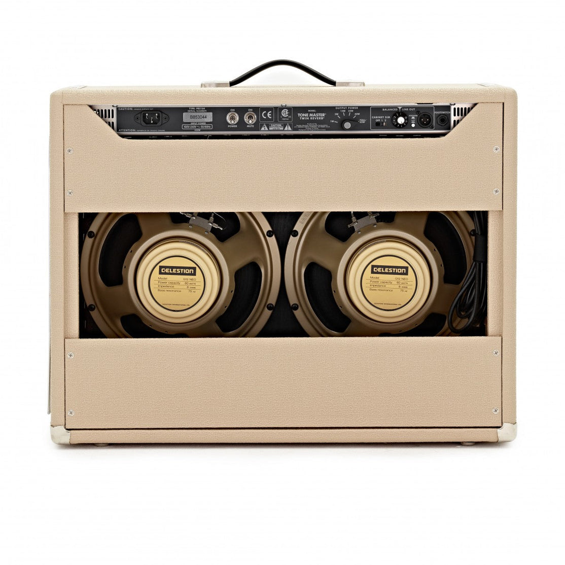 Amplifier Guitar Fender Tone Master Twin Reverb Blonde, 230V EU - Combo-Mai Nguyên Music