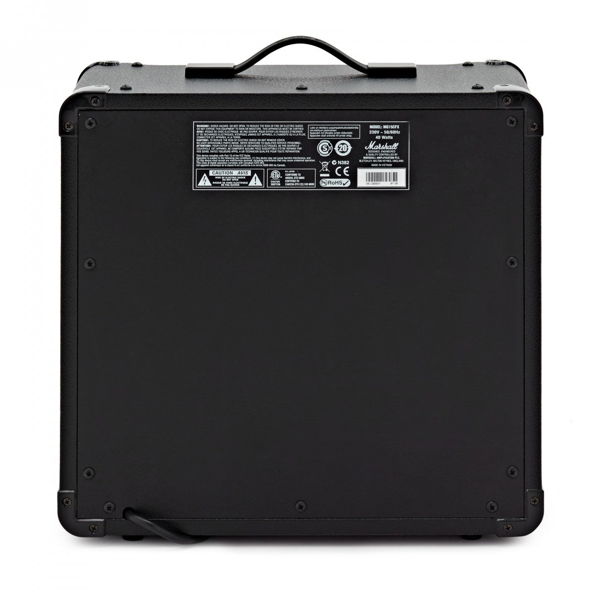 Amplifier Guitar Marshall MG15GFX 15W w/ Effect - Combo-Mai Nguyên Music