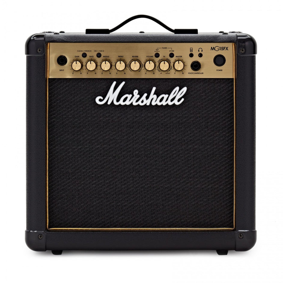 Amplifier Guitar Marshall MG15GFX 15W w/ Effect - Combo-Mai Nguyên Music