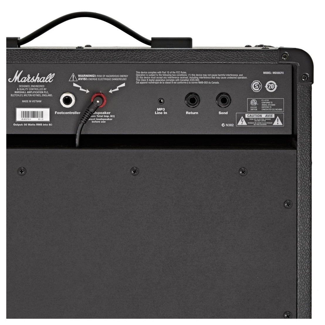 Amplifier Guitar Marshall MG50GFX 50W w/ Effect - Combo-Mai Nguyên Music