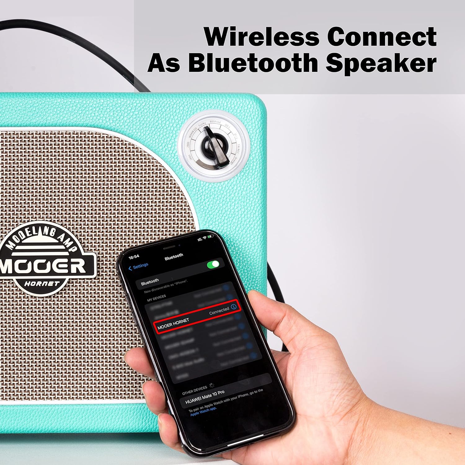 Amplifier Guitar Mooer Hornet 15 - Combo-Mai Nguyên Music