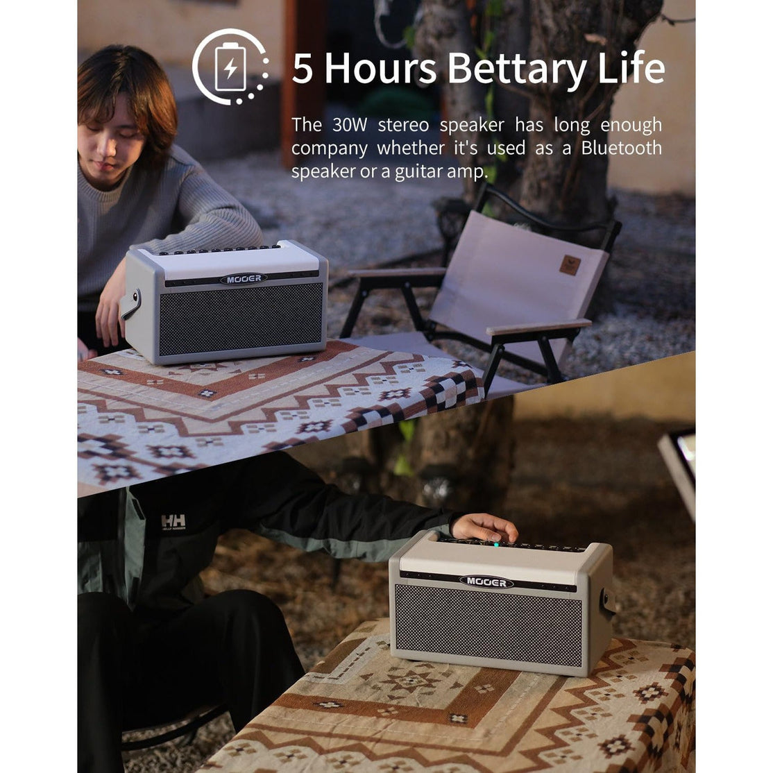 Amplifier Guitar Mooer SD30i - Combo-Mai Nguyên Music