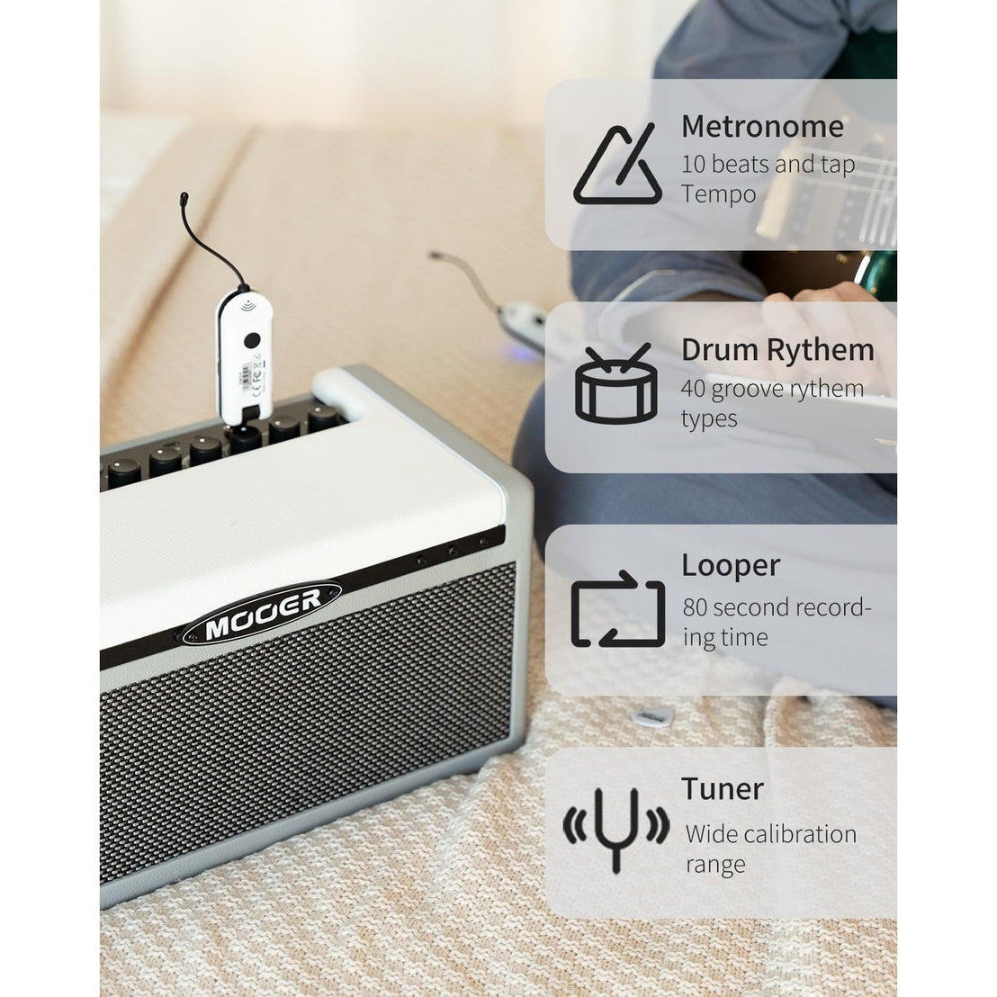 Amplifier Guitar Mooer SD30i - Combo-Mai Nguyên Music