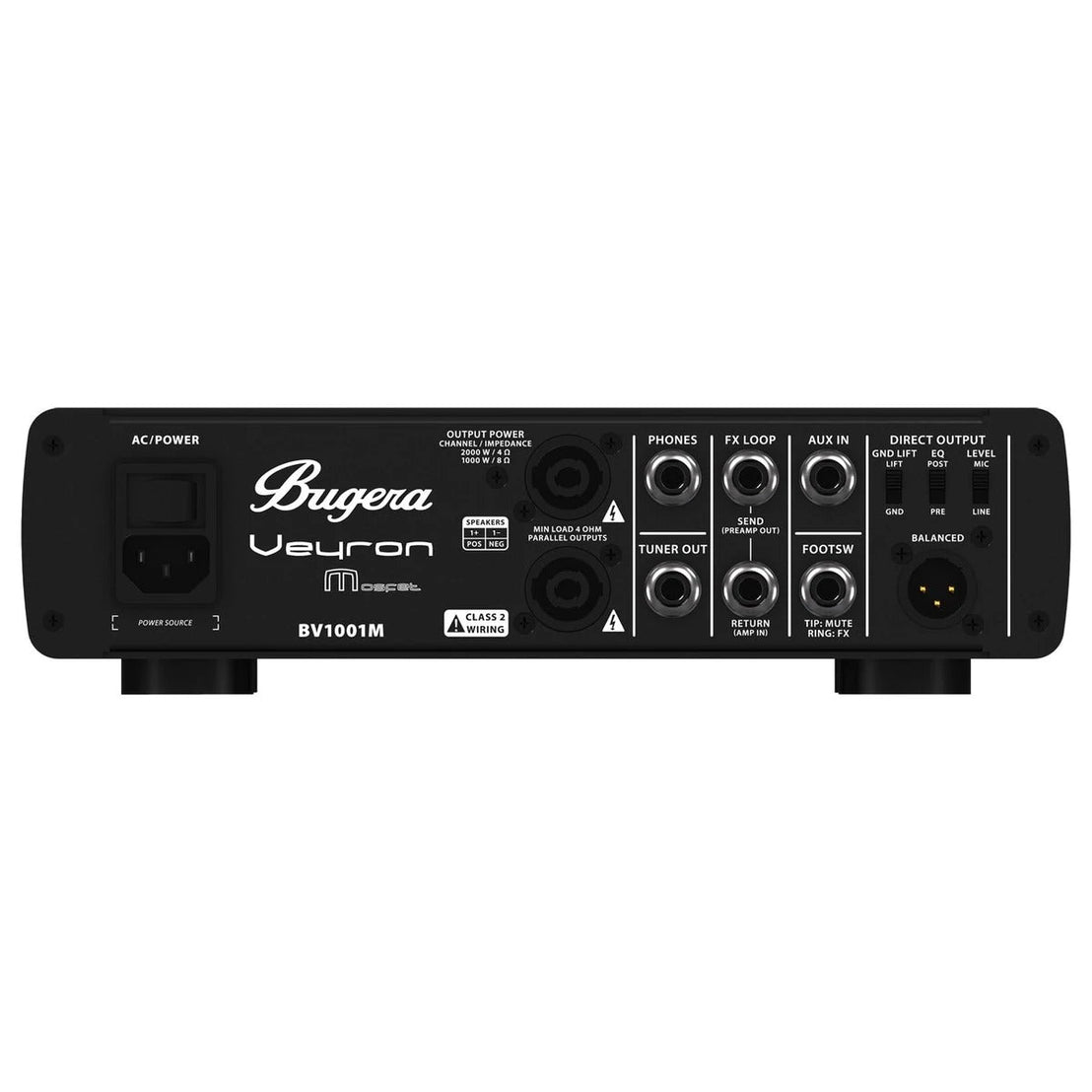 Amplifier Head Bugera BV1001M Veyron Mosfet-Mai Nguyên Music
