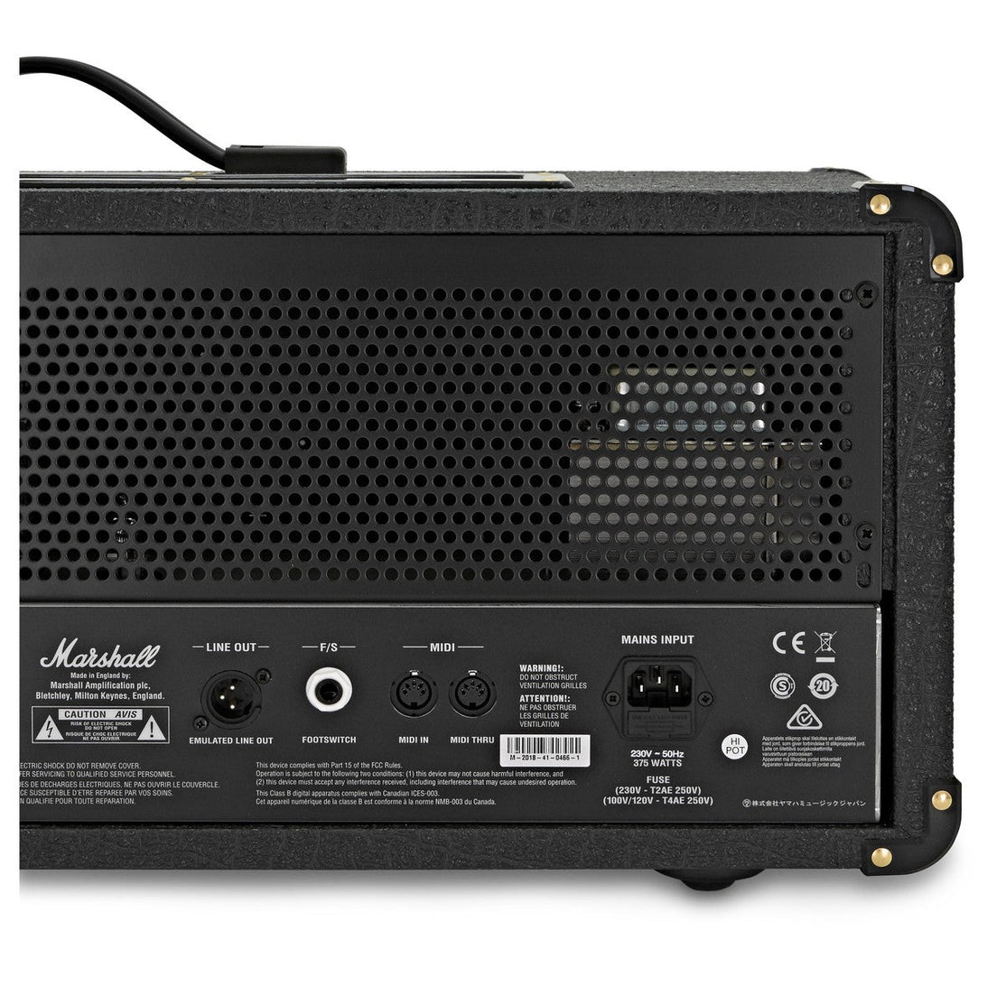 Amplifier Head Tube Guitar Marshall JVM210H 100W-Mai Nguyên Music