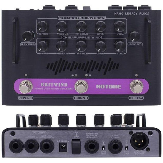 Amplifier Hotone BritWind TANLF1 75-Watt 2 Channel Floor Amp-Mai Nguyên Music