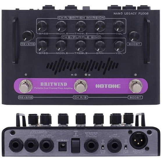 Amplifier Hotone BritWind TANLF1 75-Watt 2 Channel Floor Amp-Mai Nguyên Music