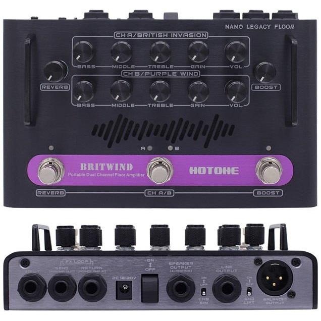 Amplifier Hotone BritWind TANLF1 75-Watt 2 Channel Floor Amp-Mai Nguyên Music