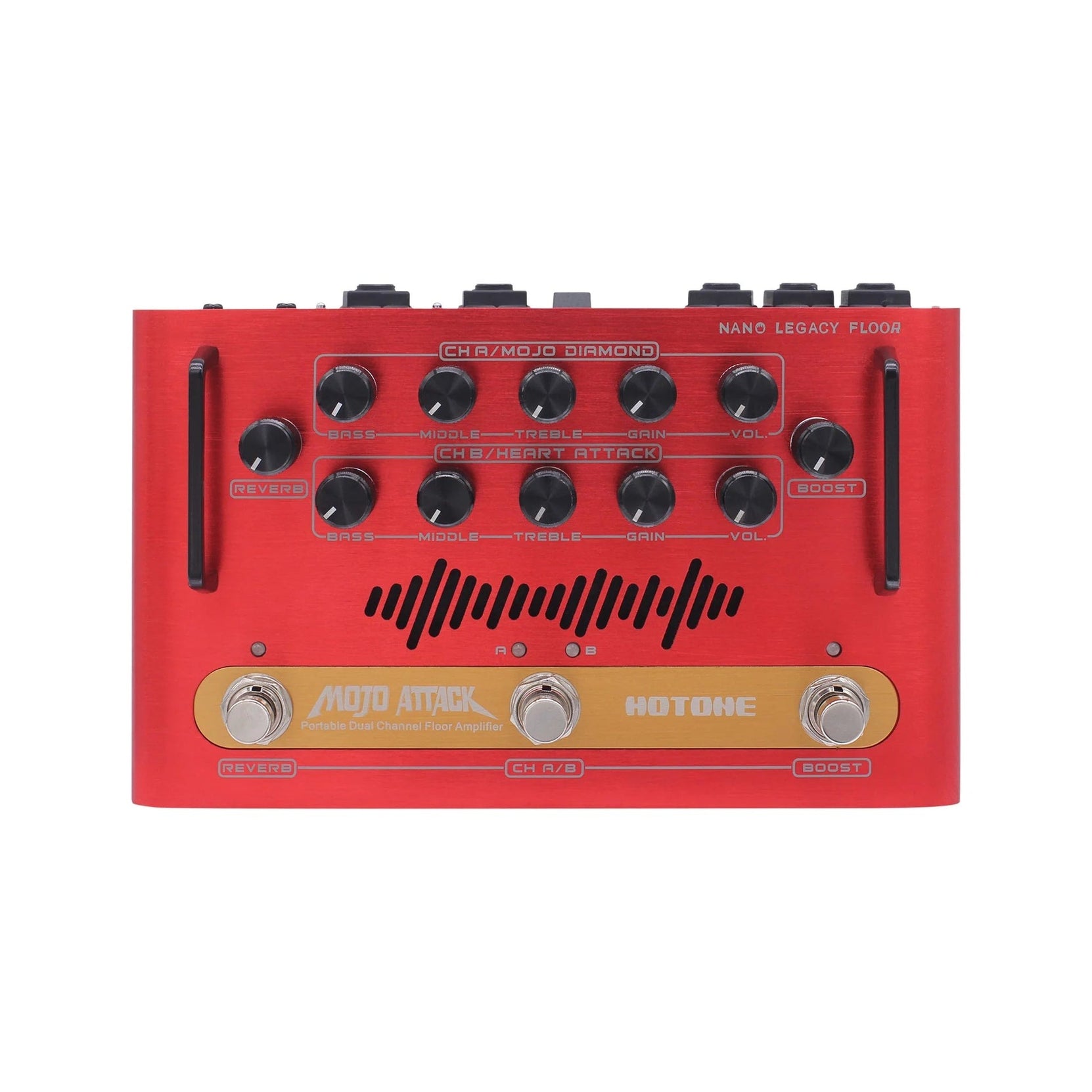 Amplifier Hotone Mojo Attack NLF-2 75-Watt 2 Channel Floor Amp-Mai Nguyên Music