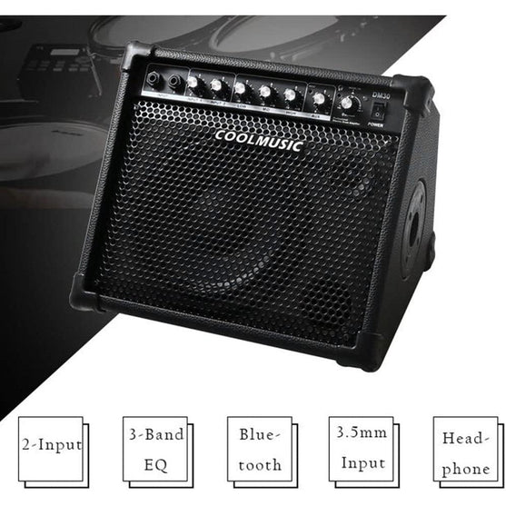 Amplifier Trống Điện Coolmusic DM-30-Mai Nguyên Music