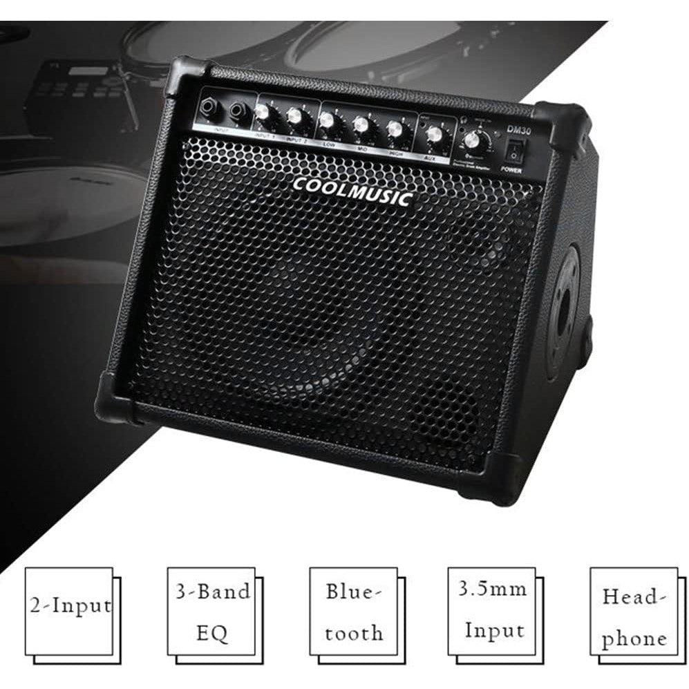 Amplifier Trống Điện Coolmusic DM-30-Mai Nguyên Music