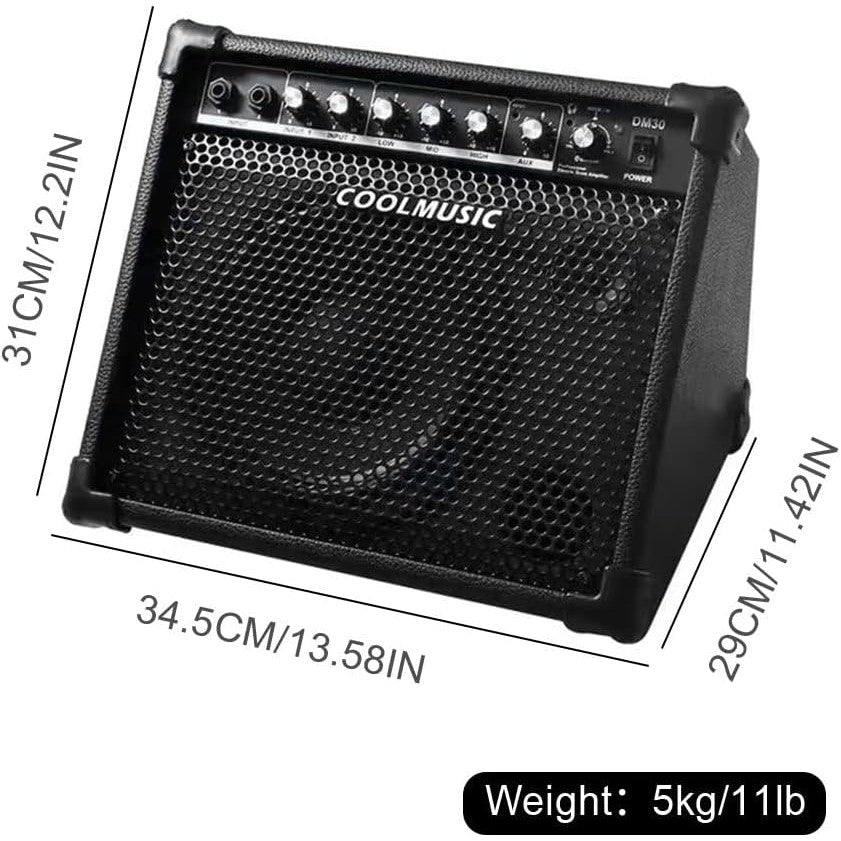 Amplifier Trống Điện Coolmusic DM-30-Mai Nguyên Music