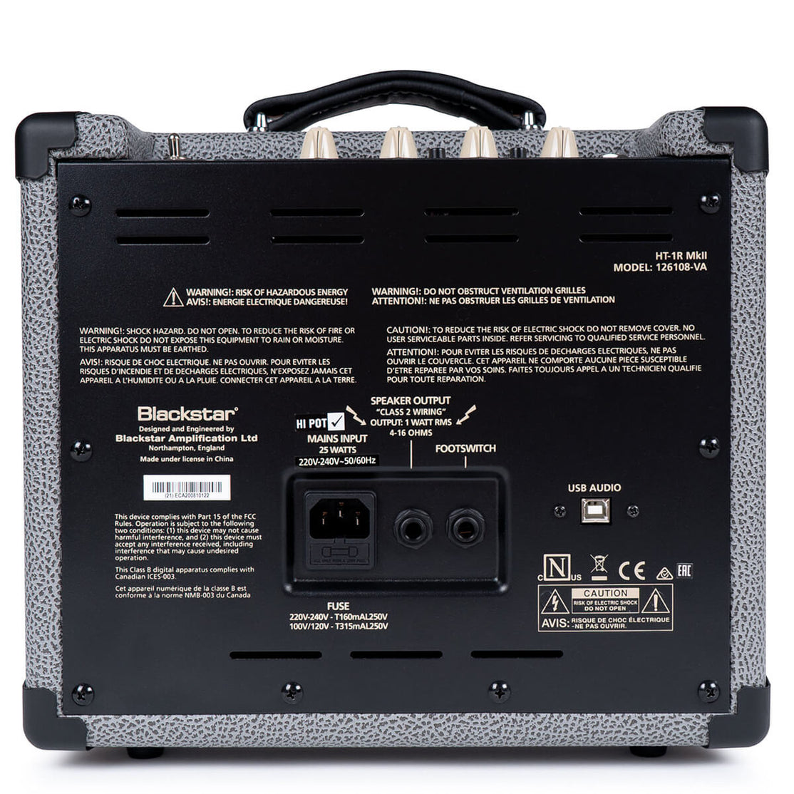 Amplifier Tube Blackstar HT-1R MkII 1x8" 1-watt w/Reverb - Combo-Mai Nguyên Music