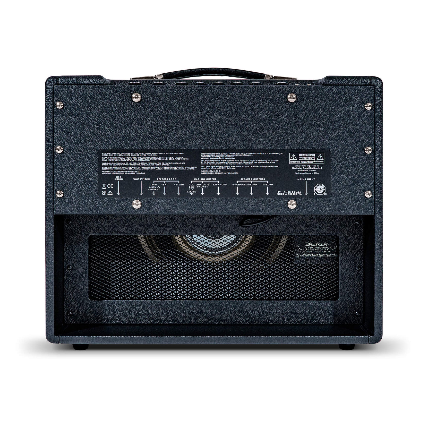 Amplifier Tube Blackstar St. James 50 6L6 1x12" 50-watt - Combo-Mai Nguyên Music