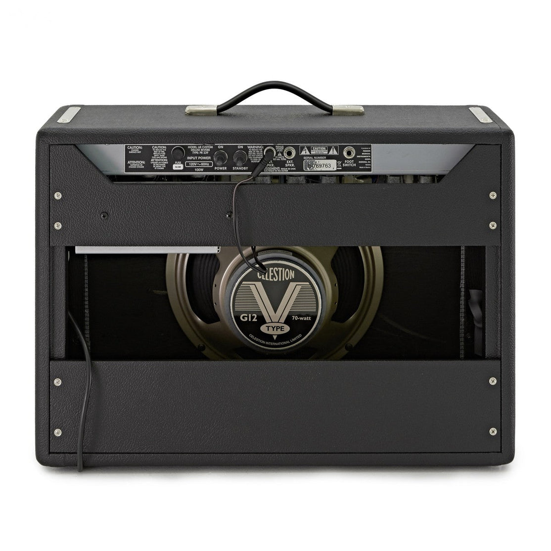 Amplifier Tube Guitar Fender 68 Custom Deluxe Reverb, 230V UK - Combo-Mai Nguyên Music