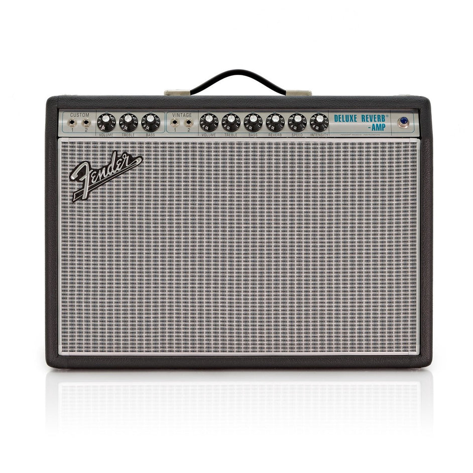 Amplifier Tube Guitar Fender 68 Custom Deluxe Reverb, 230V UK - Combo-Mai Nguyên Music