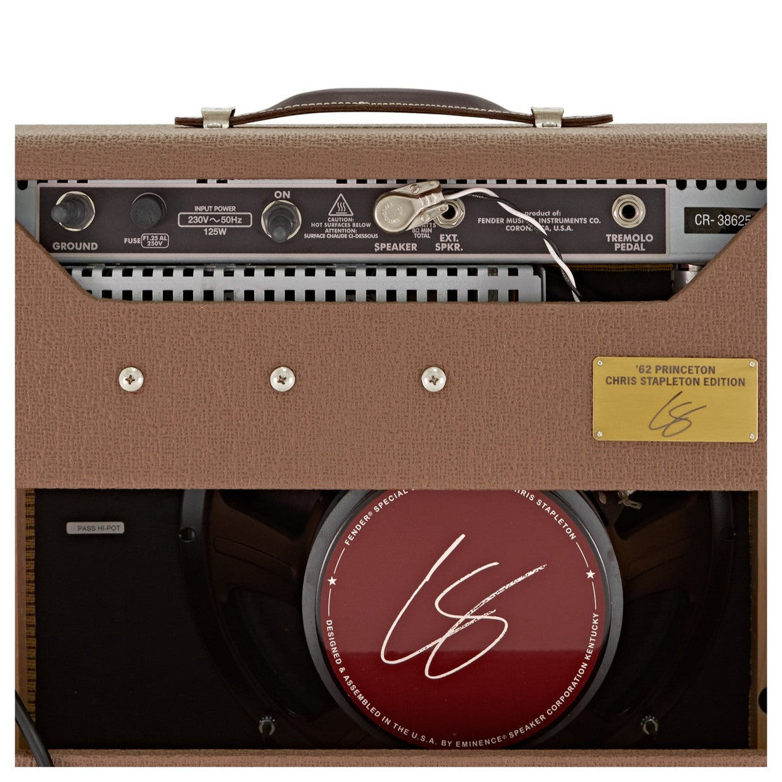Amplifier Tube Guitar Fender Artist 62 Princeton Amp Chris Stapleton Edition, 230V UK - Combo-Mai Nguyên Music