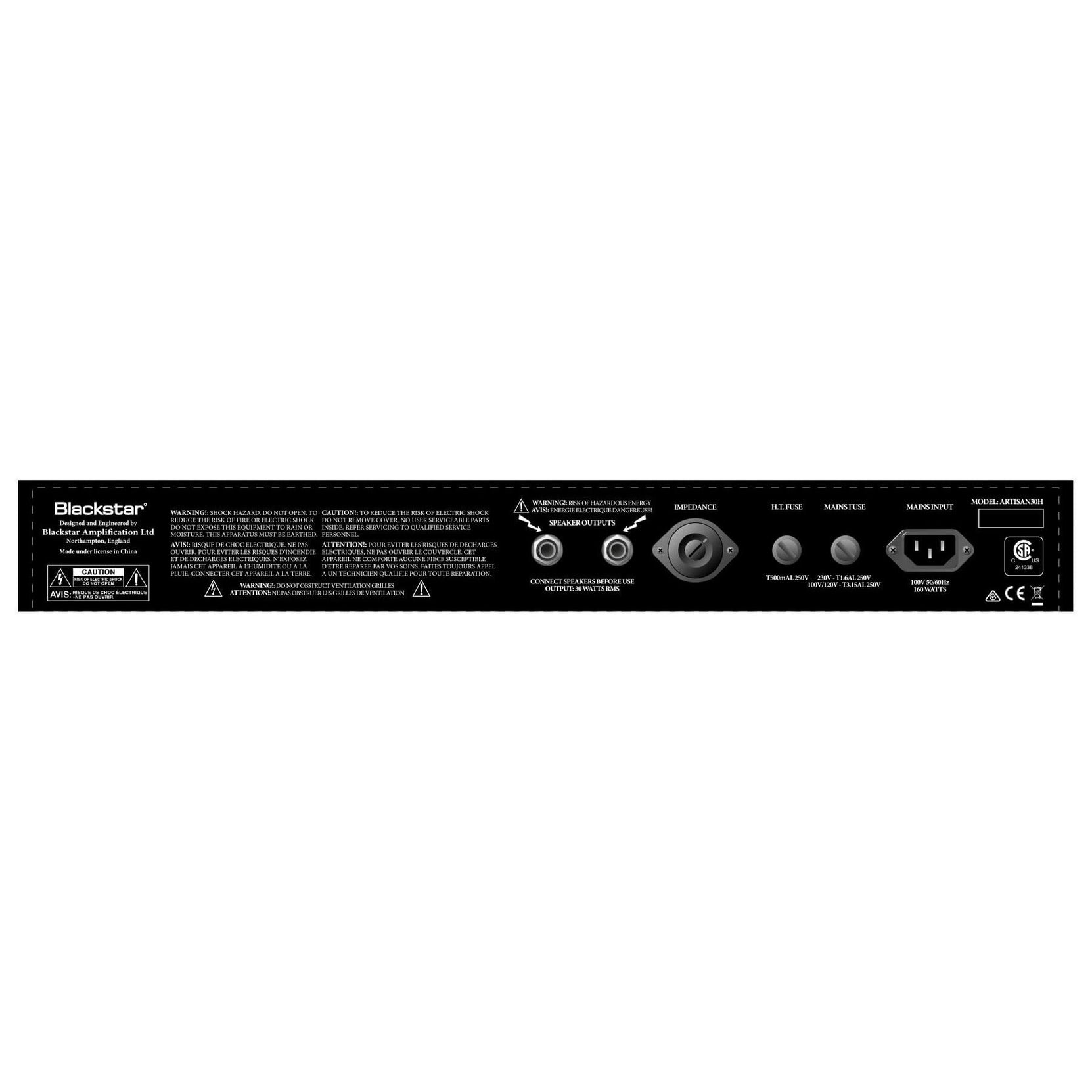Amplifier Tube Head Blackstar Artisan 30H 30-watt-Mai Nguyên Music