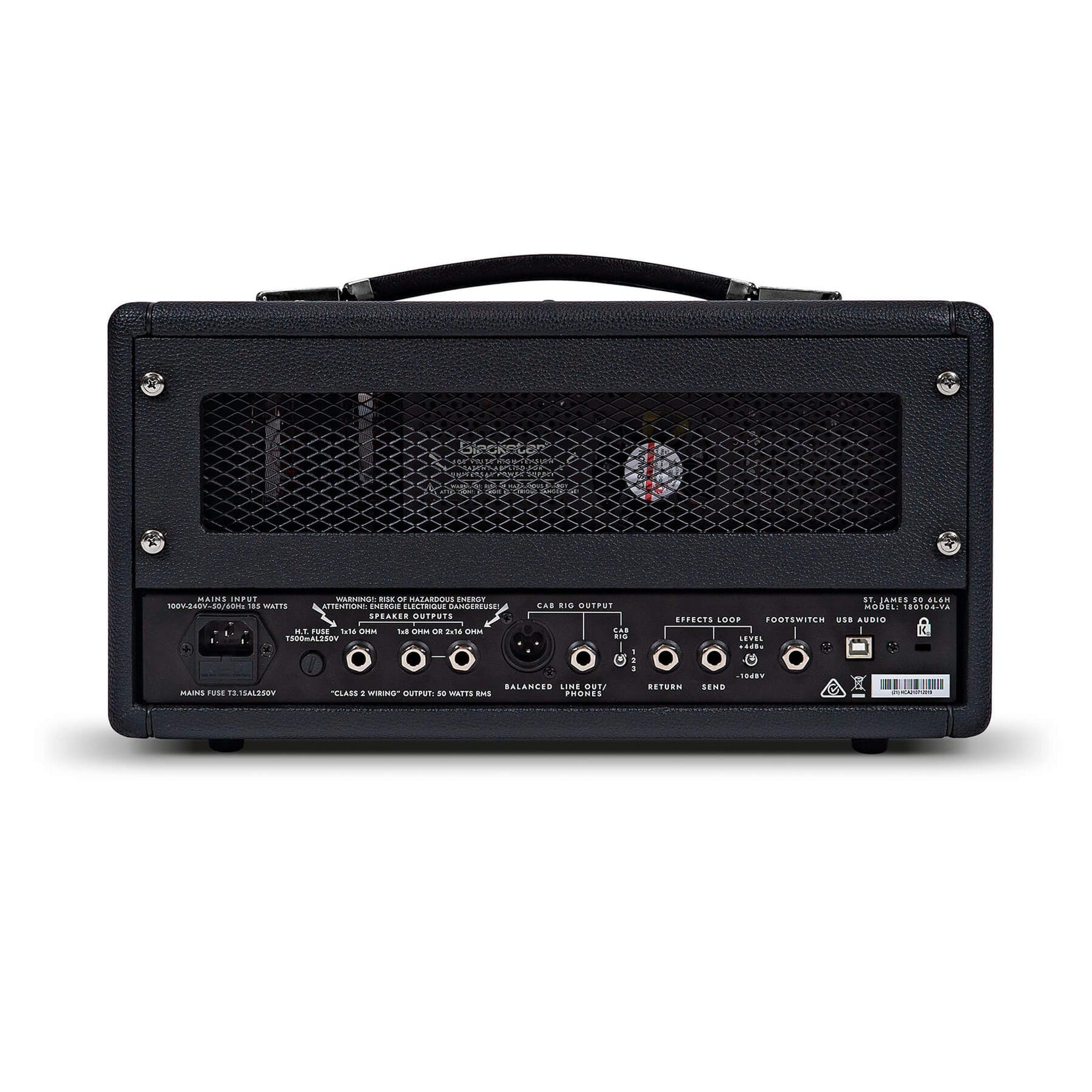 Amplifier Tube Head Blackstar St. James 50 6L6 Head 50-watt-Mai Nguyên Music