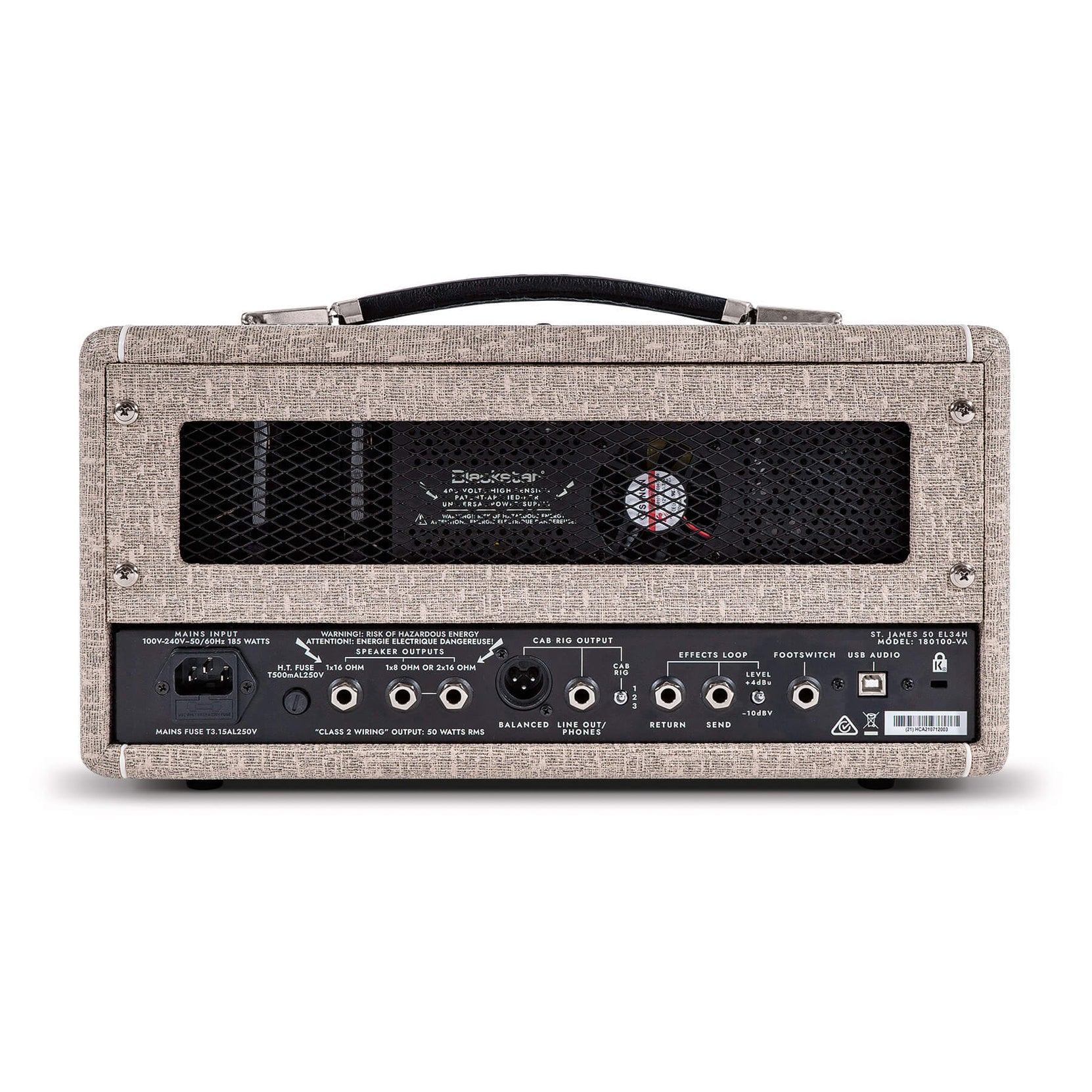 Amplifier Tube Head Blackstar St. James 50 EL34 50-watt-Mai Nguyên Music