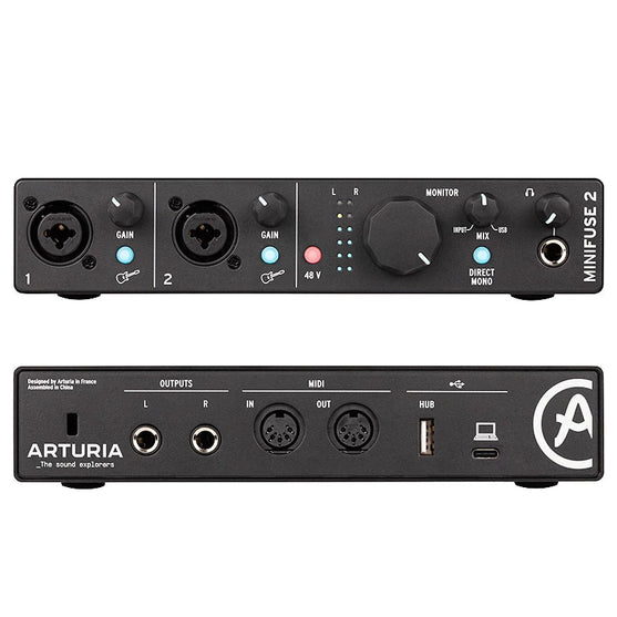 Audio Interface Arturia MiniFuse 2-Mai Nguyên Music