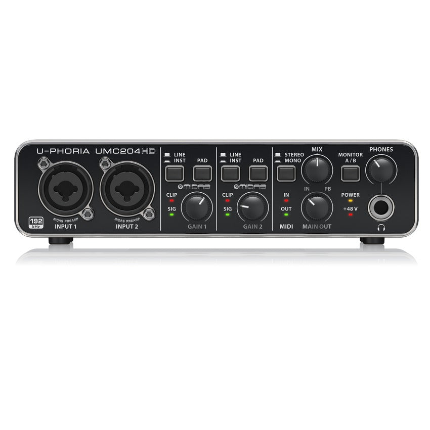 Audio Interface Behringer U-Phoria UMC-204HD-Mai Nguyên Music